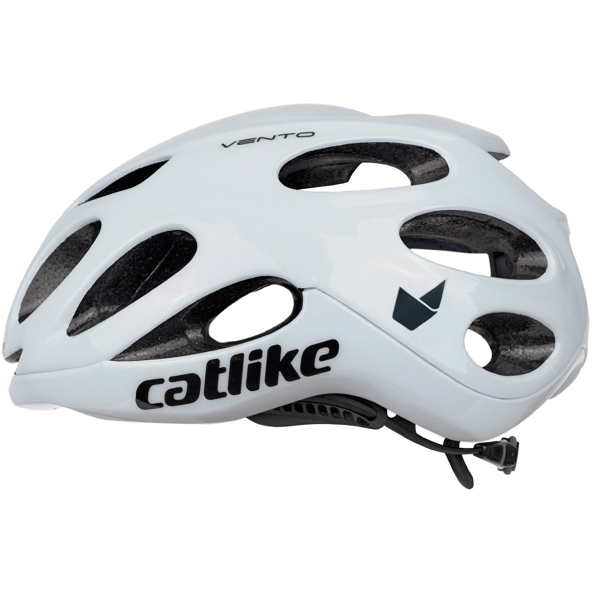 Buzaglo katachtige racehelm vento maat s 52-54cm met eikel