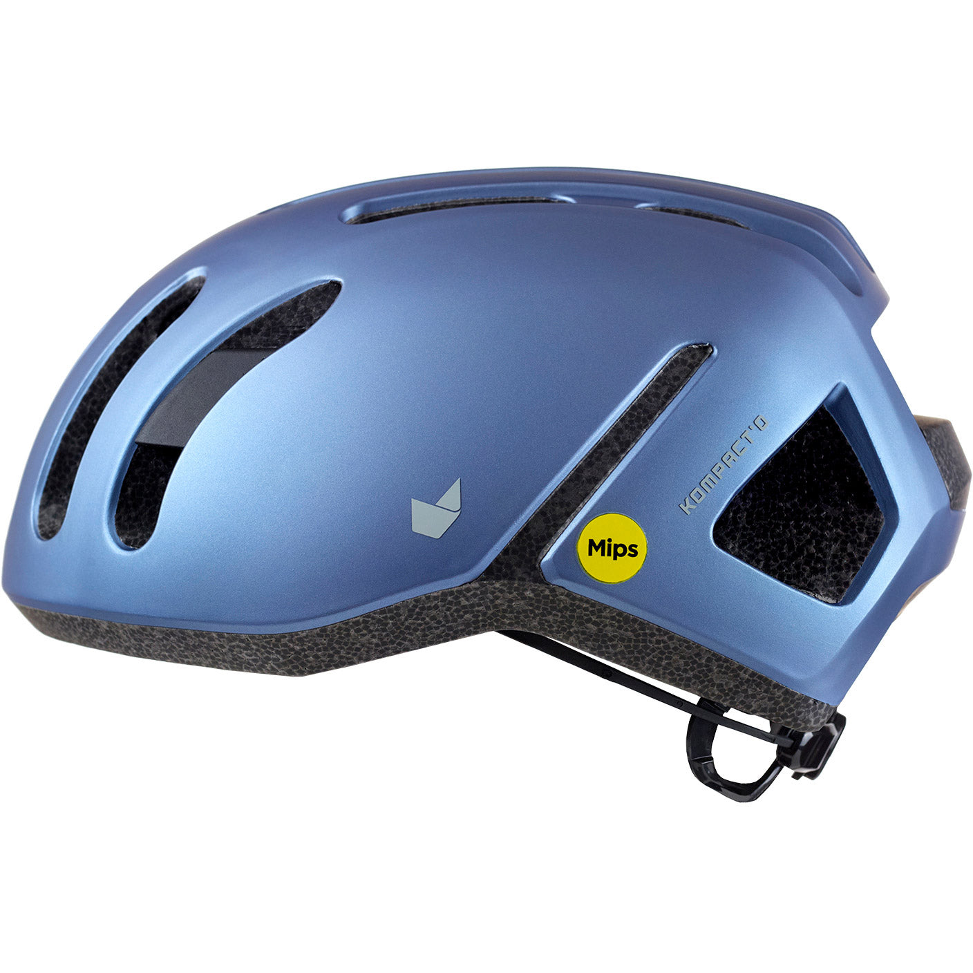 Buzaglo catlike urban helm kompact'o ii maat s metallic mat blauw