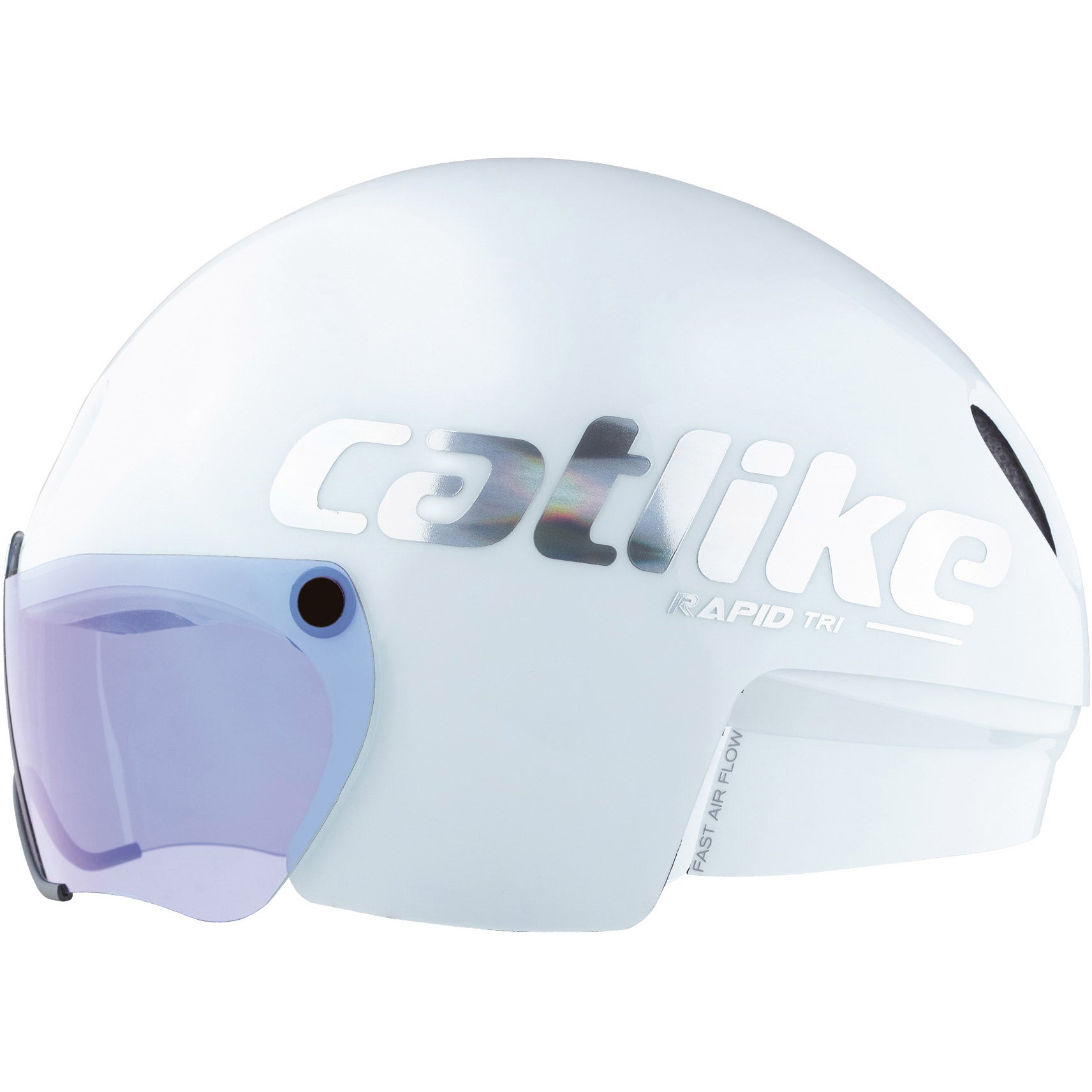 Catlike tijdrithelm Rapid TRI maat M 55-57cm wit