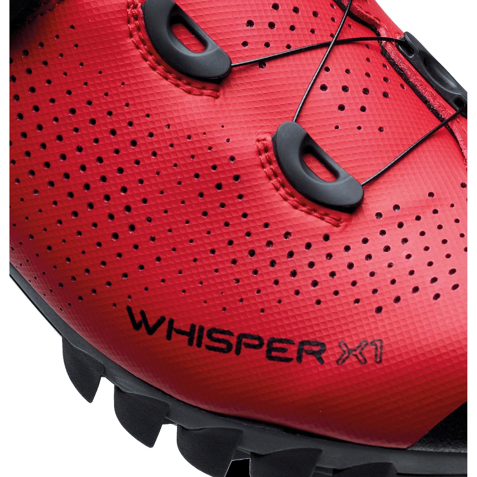 Buzaglo catlike mtb schoenen whisper x1 mtb nylon maat 43 rood