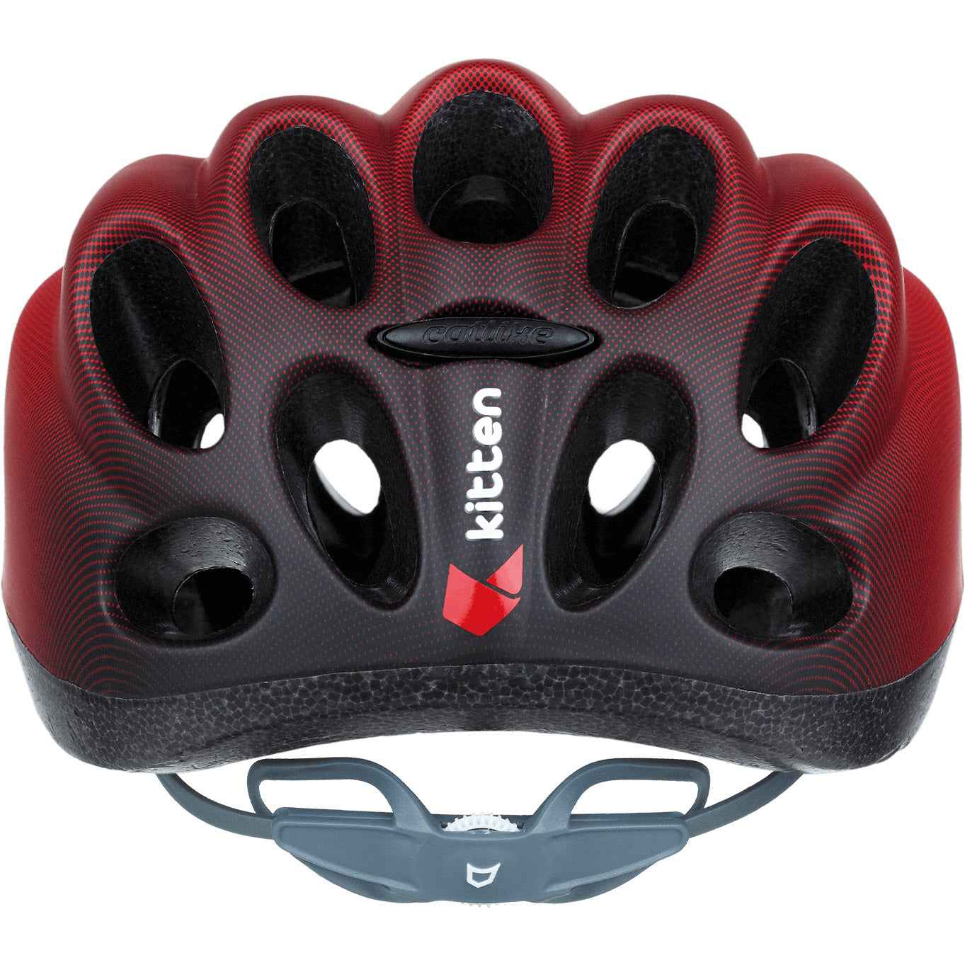 Buzaglo katachtige kinderhelm kitten maat s 52-55cm rood