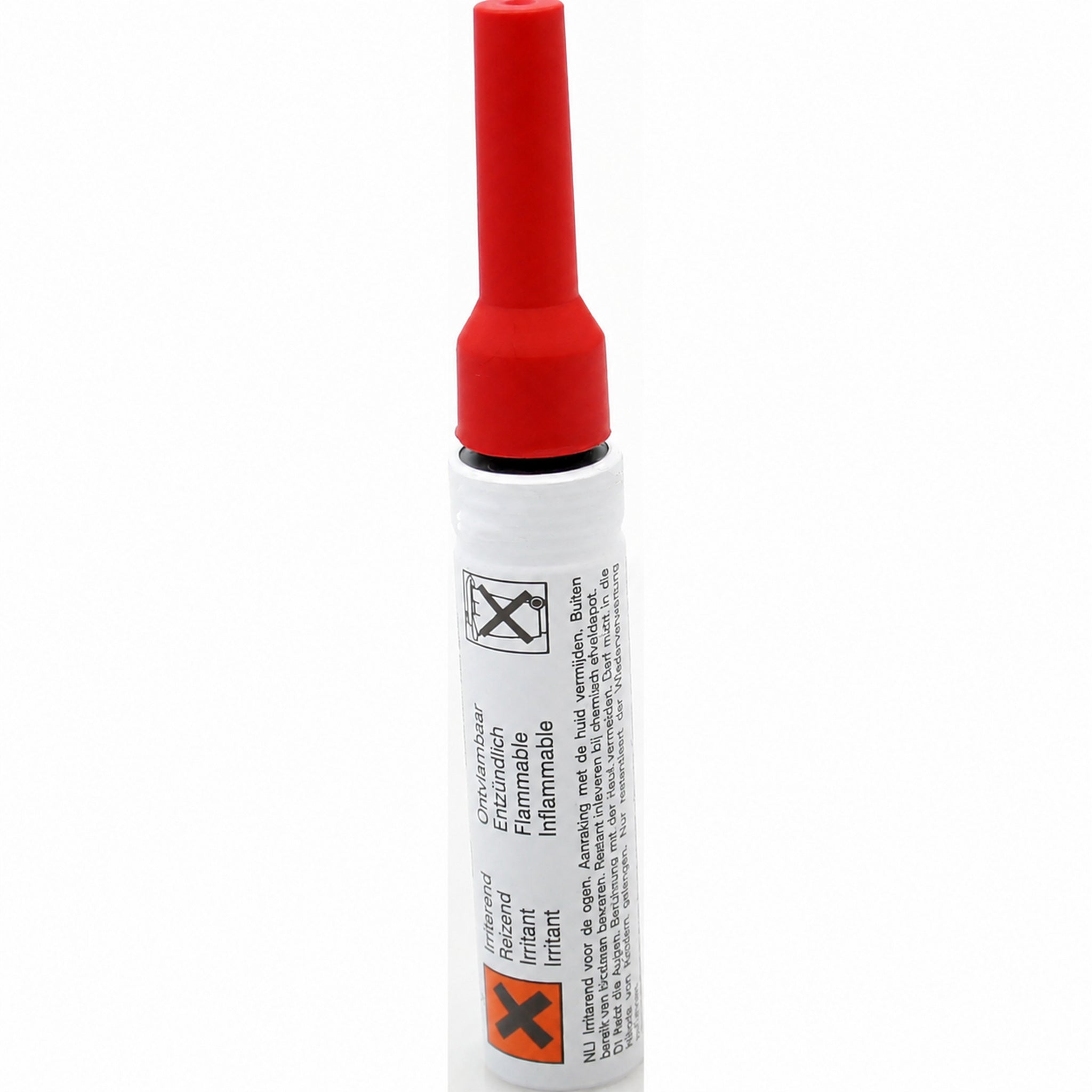 Cortina touch-up paint traffic red matte