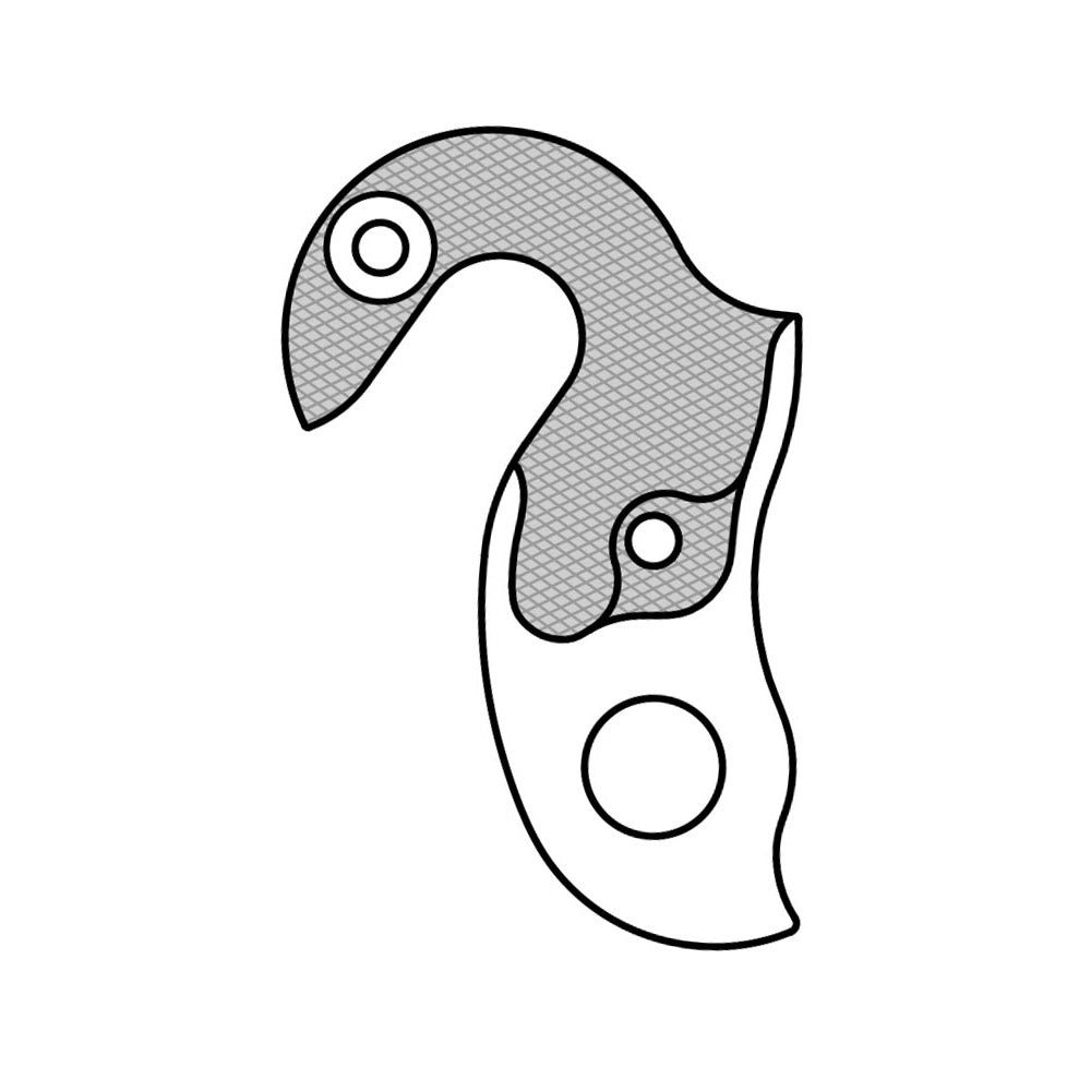 Patte de dérailleur Union GH-208 Colnago