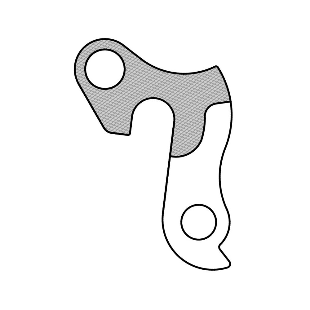 Patte de dérailleur Marwi GH-255 Bulls