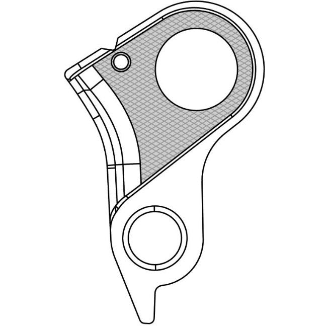 Marwi Union derailleurpad GH-311 kubus