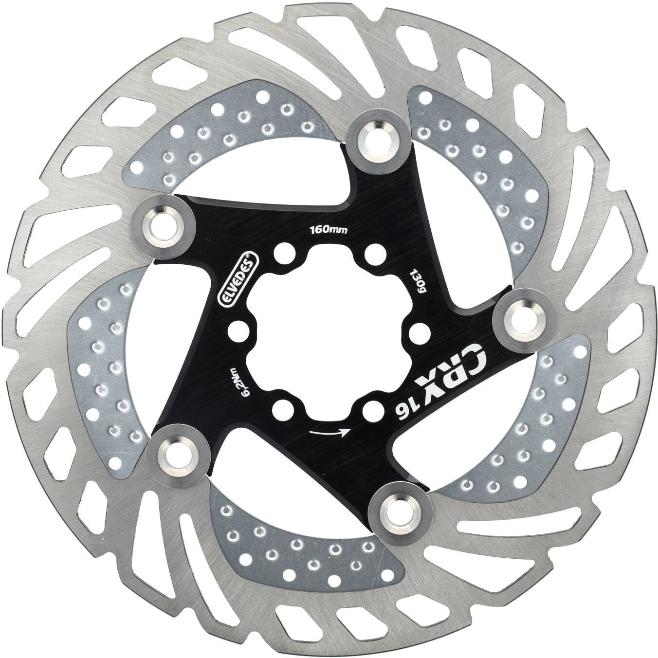 Remschijf Elvedes Crx16 Rotor 160 mm 6 slagen