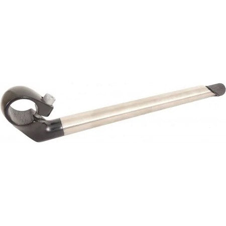 Stuurpen Kalloy 22.2mm 40 280 RVS zwart chroom