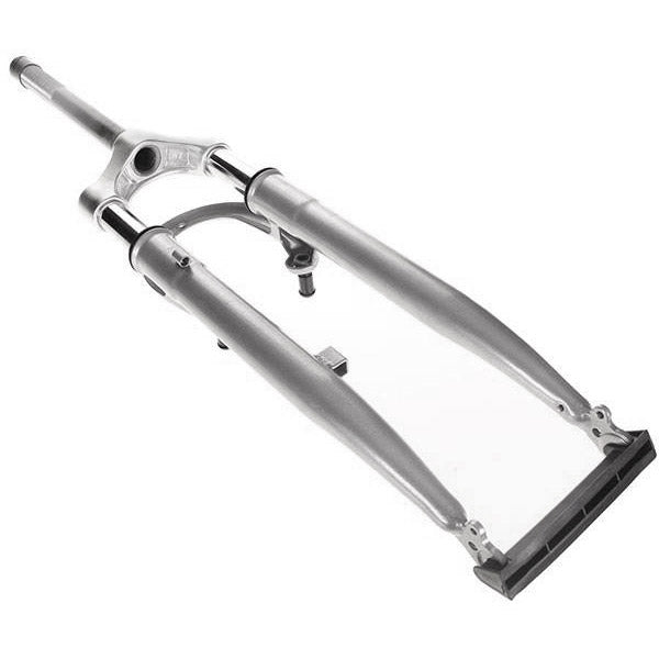 voorvork verend 28 inch hybride 1 inch zilver