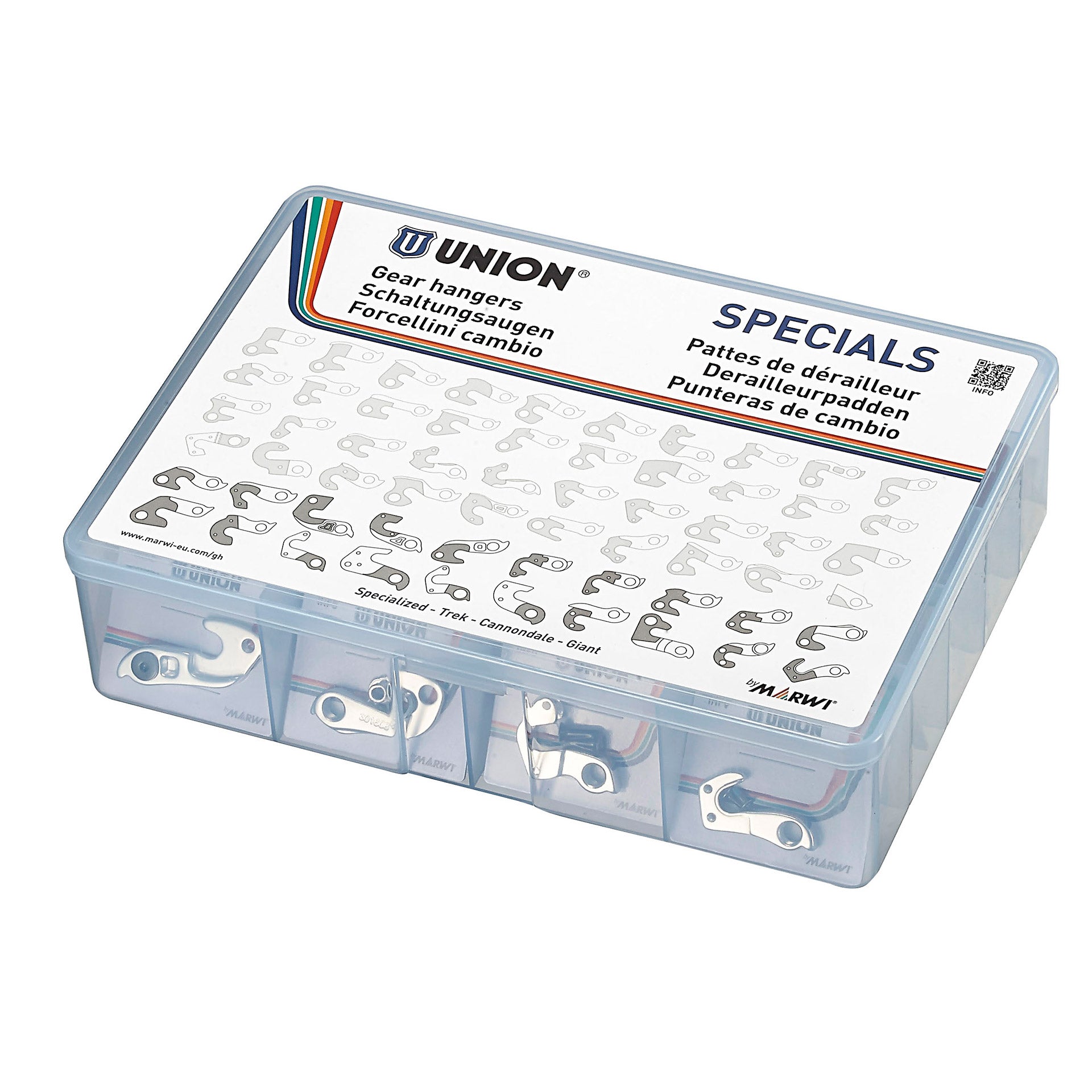 Union Boîte d'assortiment pattes de dérailleur spécial