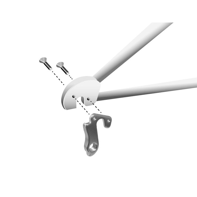 Union derailleurpad GH-059 met schroefset M4x0.7