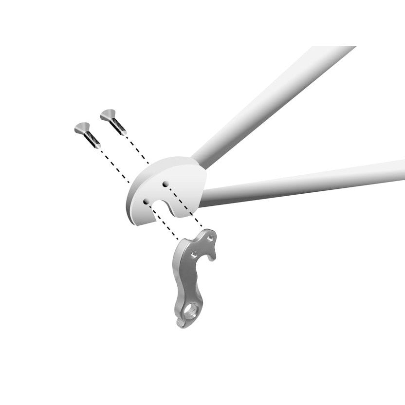 Union derailleurpad GH-085 met schroefset M4x0.7