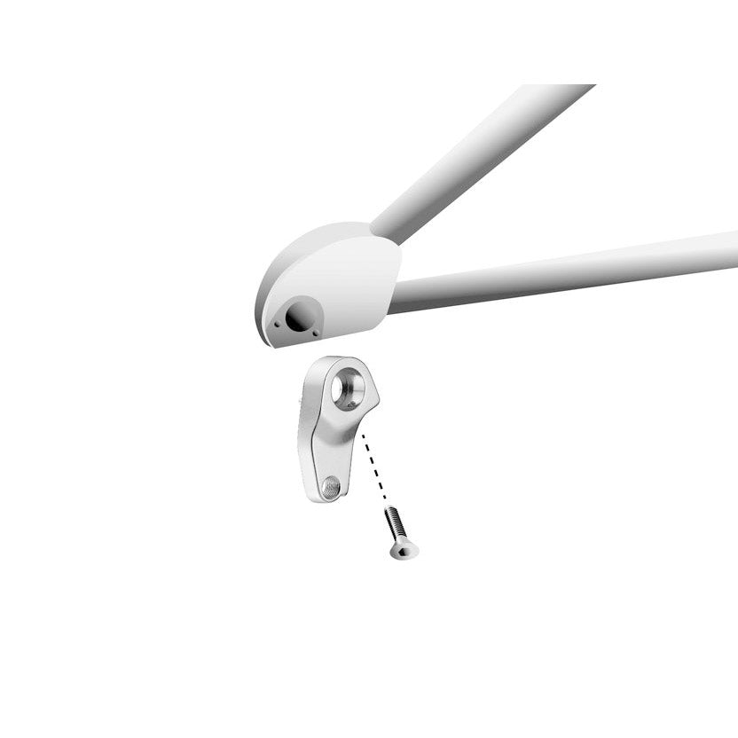 Union derailleur hanger GH-095 screw M4x0.7 + M4 adjustment screw
