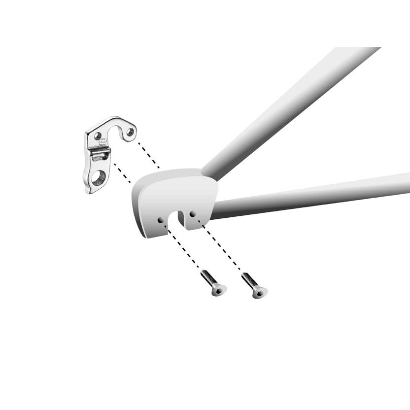 Union schaltauge dropout gh-156 incl. screws
