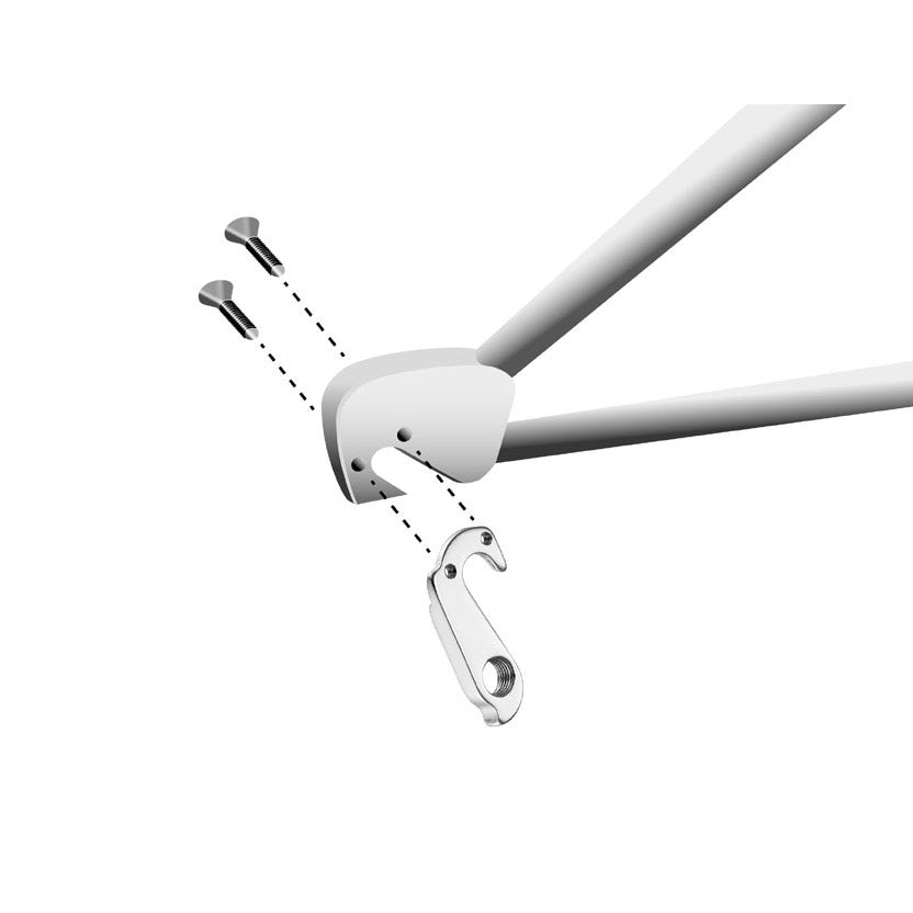 Union derailleurpad GH-158 Cervelo met schroefset