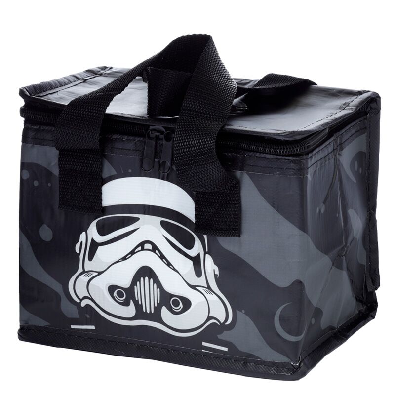 De originele stormtrooper zwart rpet duurzame koeltas lunchtas