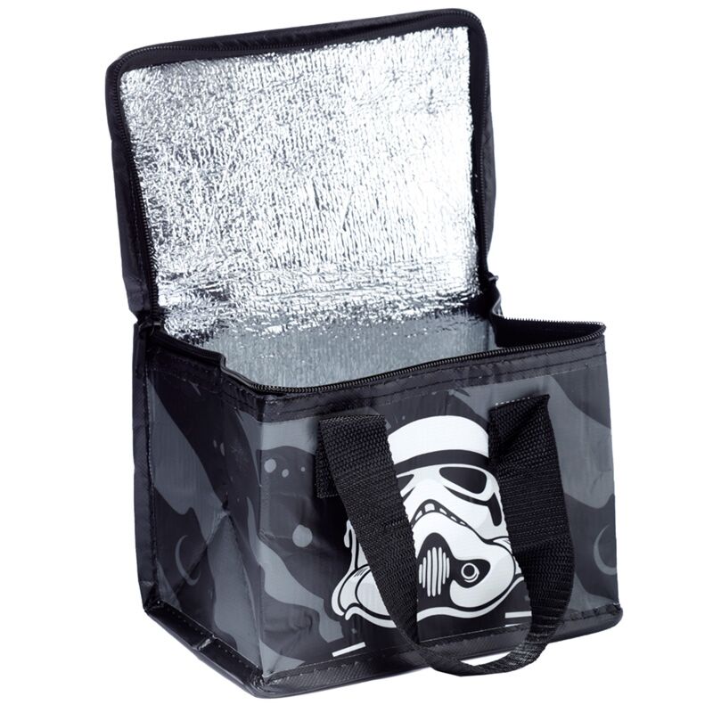 De originele stormtrooper zwart rpet duurzame koeltas lunchtas