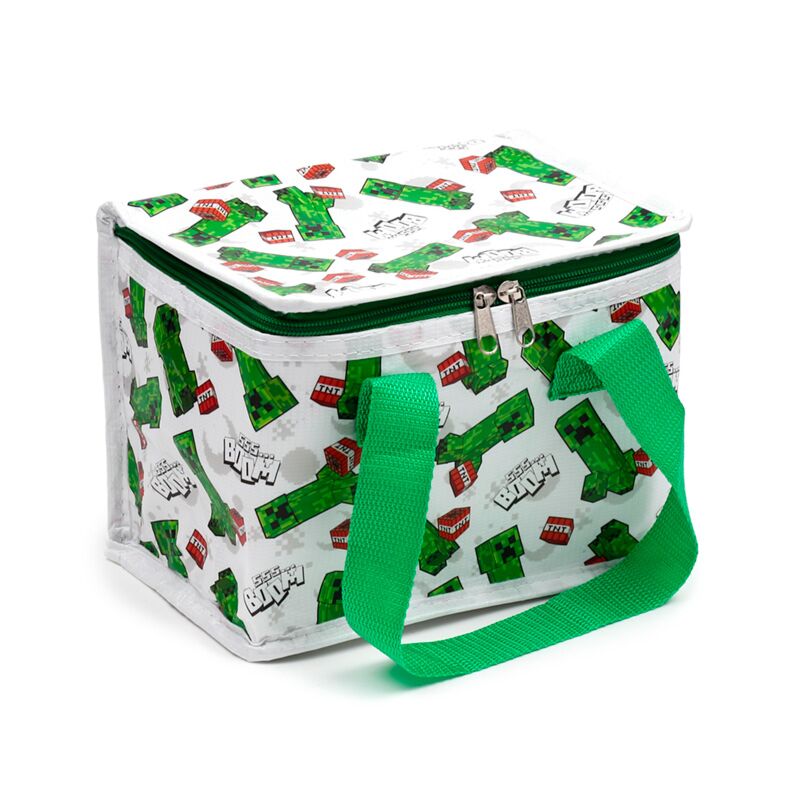 Union minecraft creeper tnt rpet duurzame koeltas lunchtas