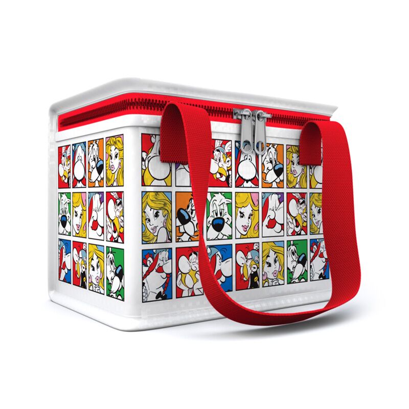 Asterix portretten rpet duurzame koeltas lunchtas