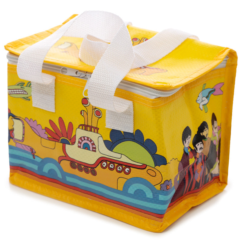 Gele onderzeeër lunchtas koeltasje