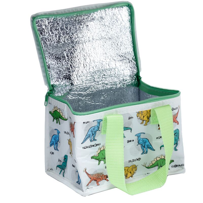 Rpet duurzame koeltas lunchtas- dinosauris junior