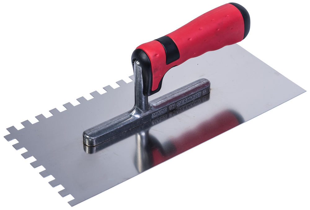 Connex plakspaan 280x130 getand 8x8 2k rvs - cox781267