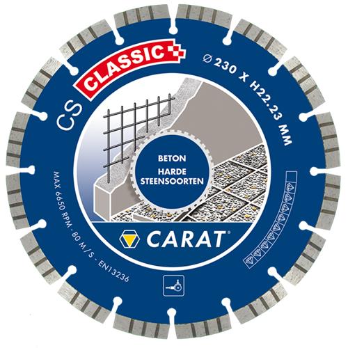 Carat diamantzaagblad ø115 cs classic beton