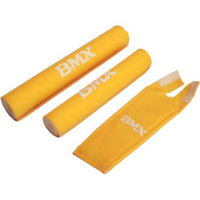 Padset bmx compleet geel