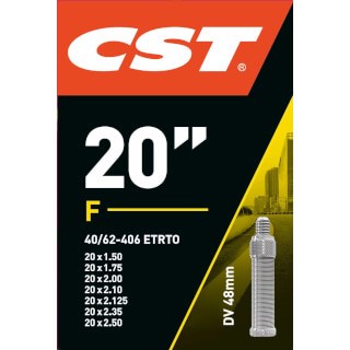 CST Inner Tube 20x3.50-4.50, Valve: Schrader car valve 35mm