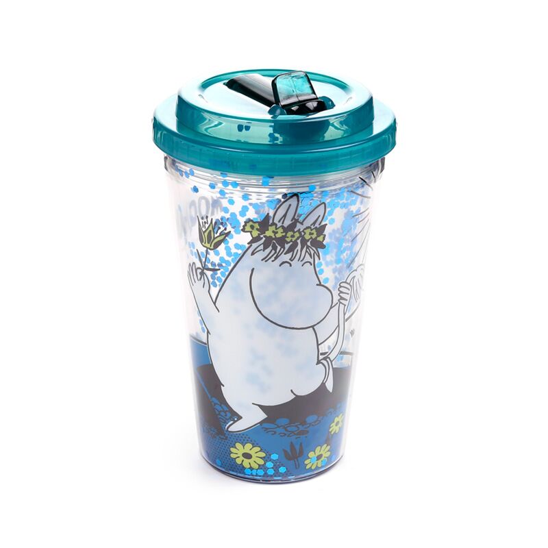 Union moomin breukbestendige duurzame dubbelwandige beker