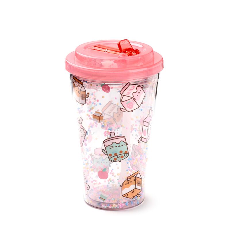 Pusheen nipt breukbestendige duurzame dubbelwandige beker