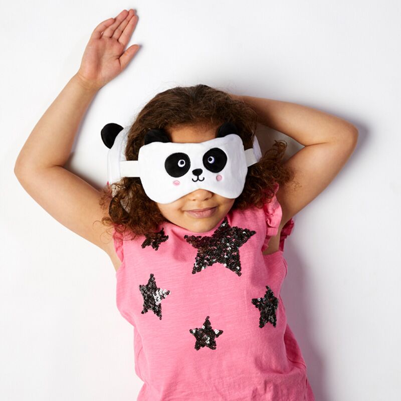 Ty relaxeazzz panda rond reiskussen slaapmasker