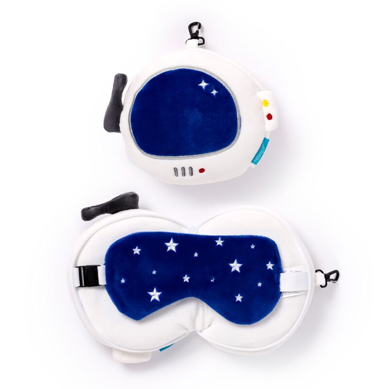 Ty relaxeazzz ruimtevaart rond pluche reiskussen slaapmasker