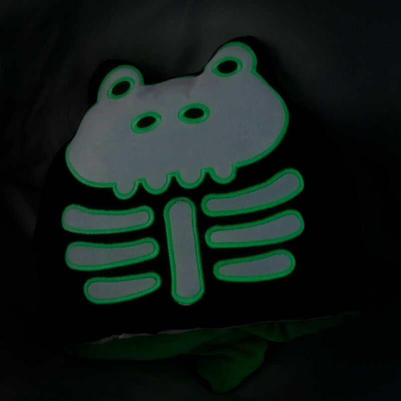 Pluche squidglys krabben omkeerbare adoramals glow in the dark