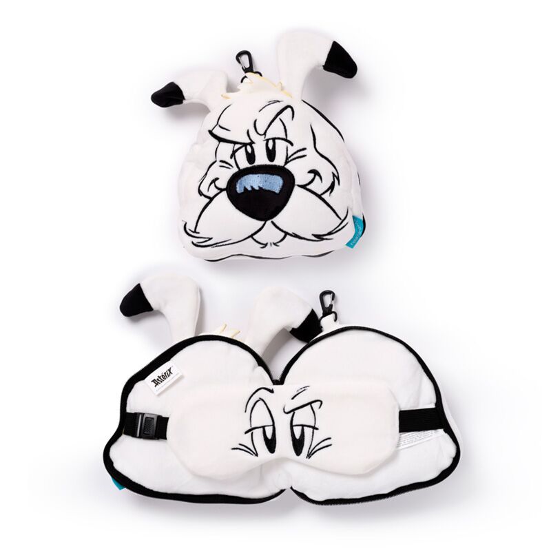 Ty relaxeazzz idefix (dogmatix) asterix rond reiskussen slaapmasker