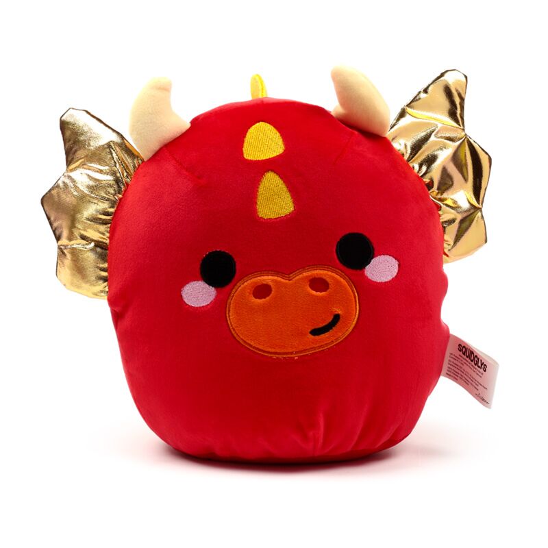 Pluche squidglys roscoe de draak adoramagic