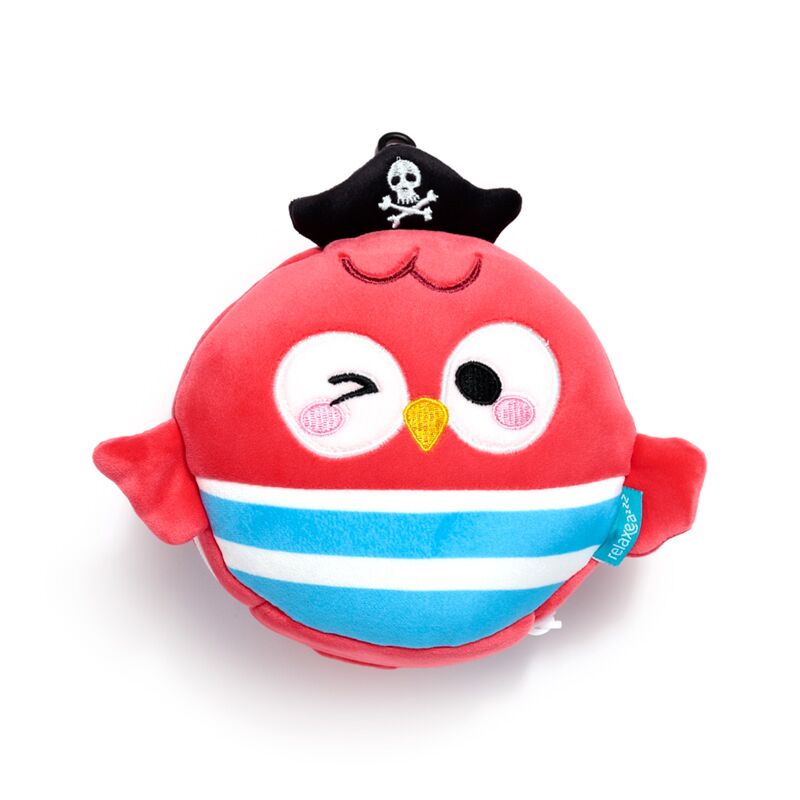 Ty relaxeazzz jolly roger piraat bembo de papegaai reiskussen slaapmasker