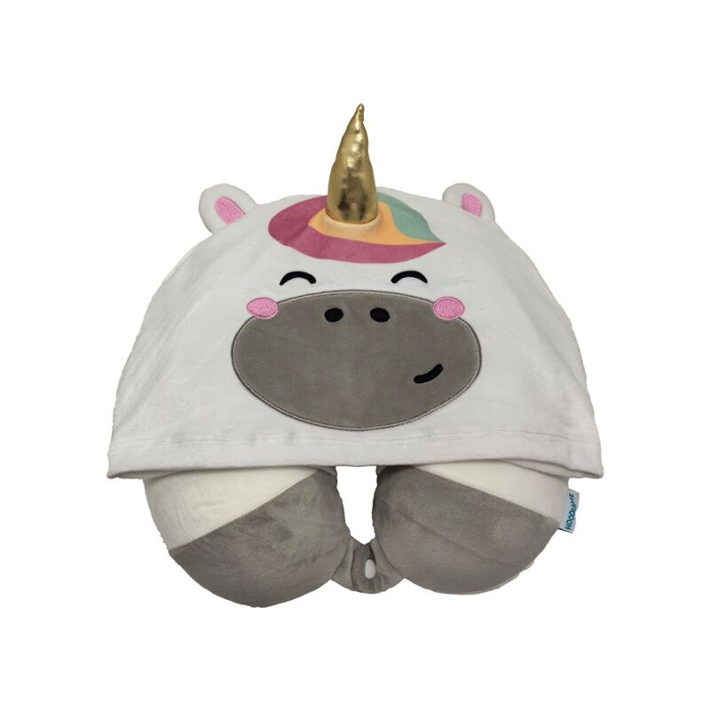 Puch hoodeazzz adoracorns astra de eenhoorn memory foam reiskussen caon