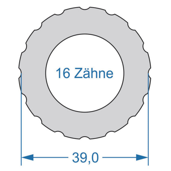 Cycplus cyclus gereedschap power.tool 2-zijdig t16 39.0 t10 27.8