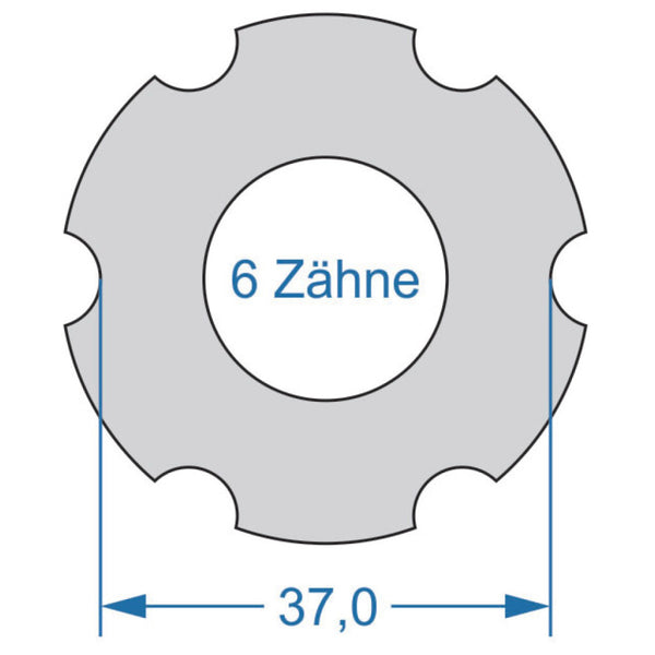 Cycplus cyclus gereedschap power.tool 2-zijdig t6 37.0 t20 32.0