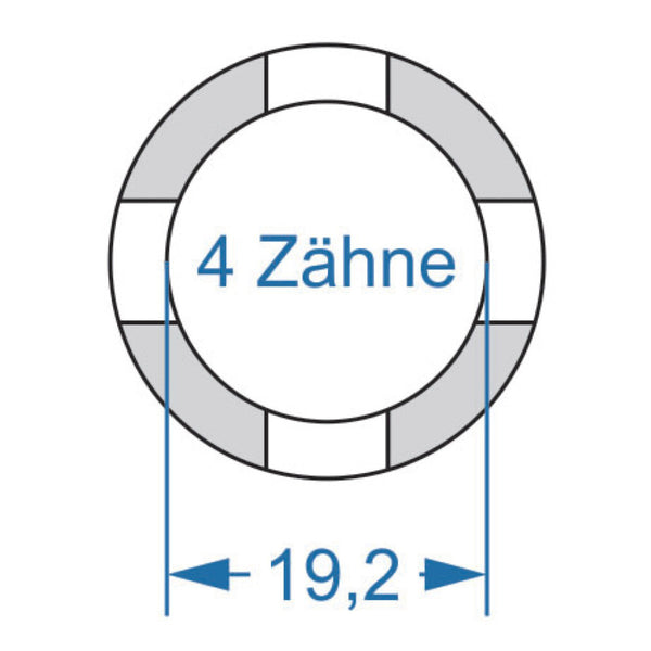 Cycplus cyclus gereedschap power.tool 2-zijdig t2 18.6 t4 19.2