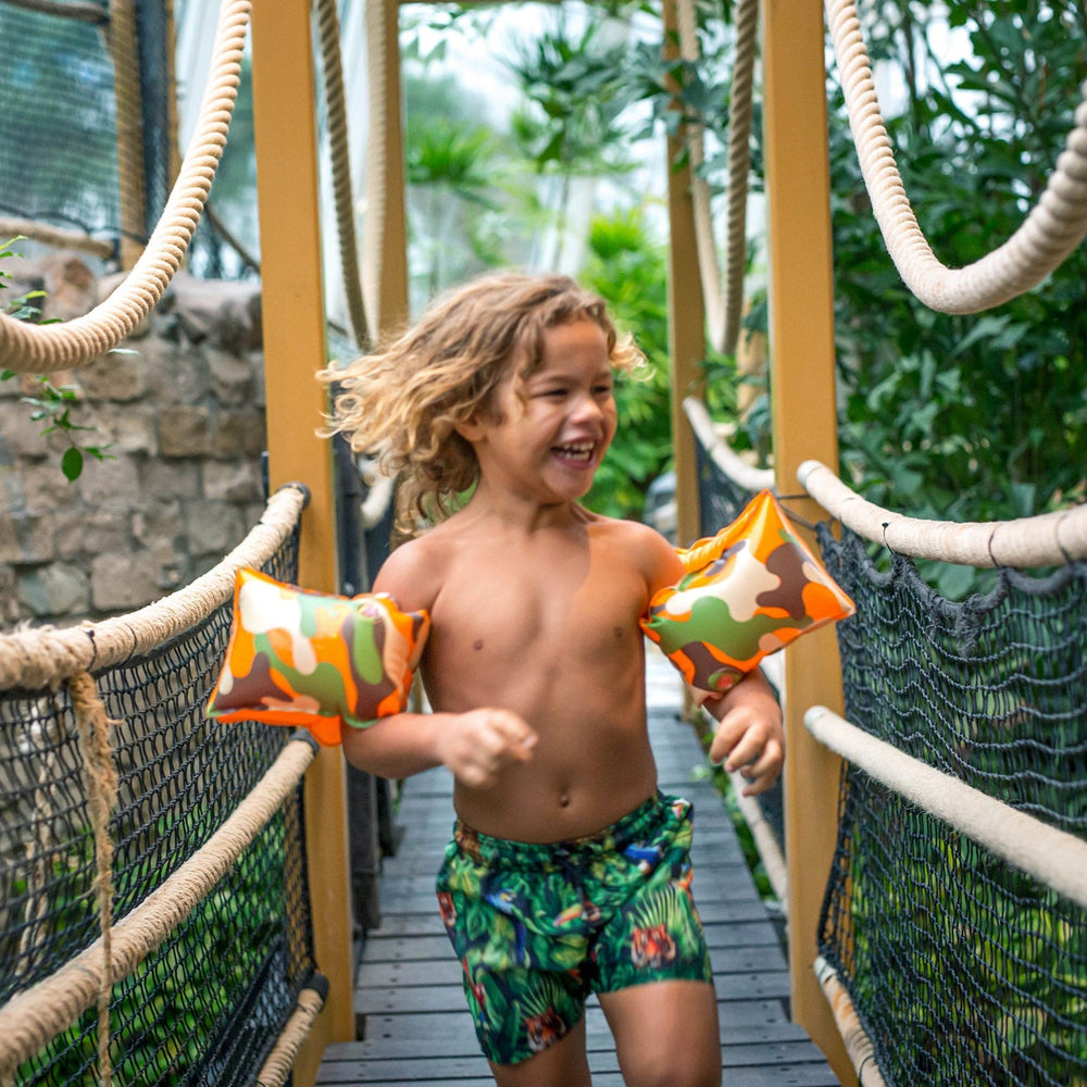 Forest fade | camouflage zwembandjes 2-6 jaar