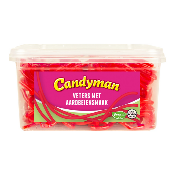Candyman aardbei veters (1 kg)