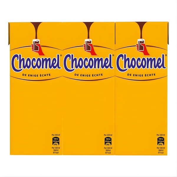 Chocomel – chocolademelk vol – drinkpakjes mini – houdbaar – 5 x 6 x 200 ml – voordeelverpakking