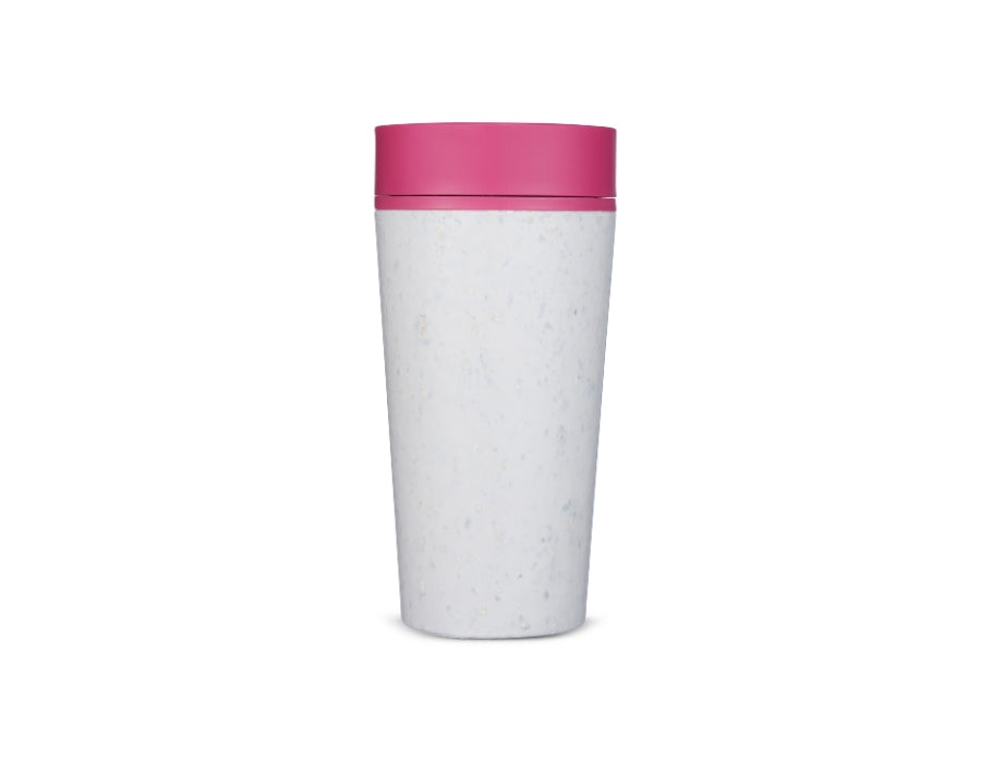 Circular co. koffiebeker - circular cup - grijs roze - 340 ml