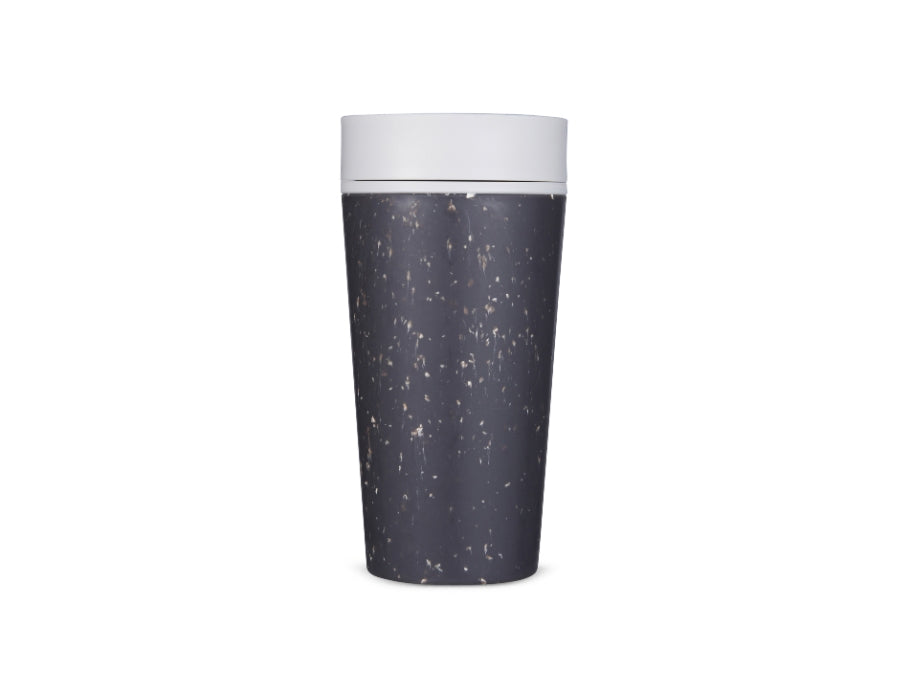 Circular co. koffiebeker - circular cup - zwart wit - 340 ml