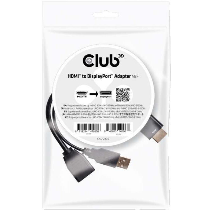 Club 3D Club 3D HDMI > DisplayPort