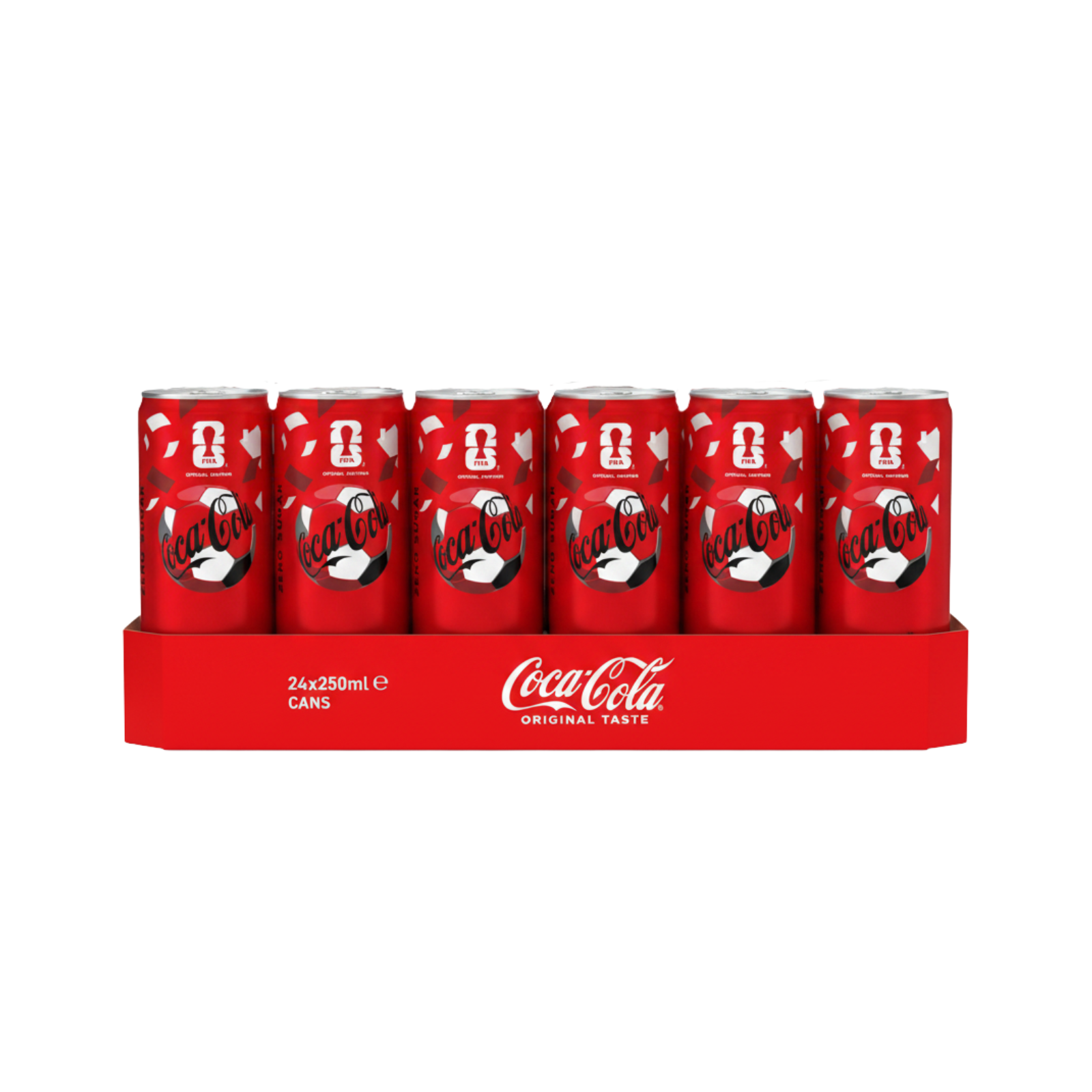 Coca-cola coca cola zero blik (24x250 ml)