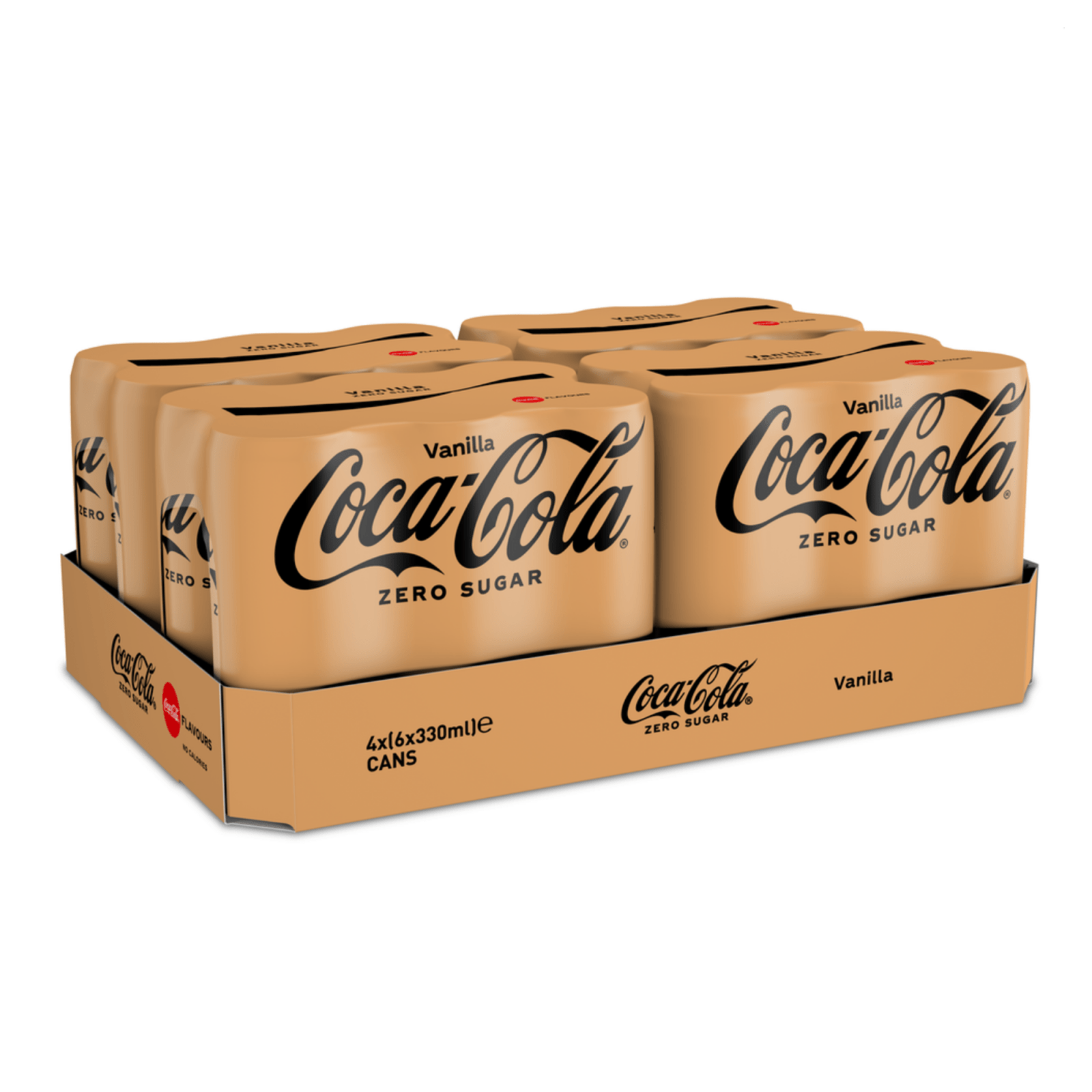 Coca-cola zero vanilla blik (24x 25cl)