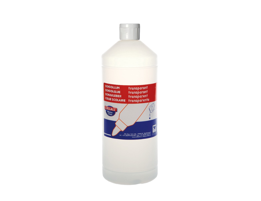 Collall schoollijm - transparant - 1l