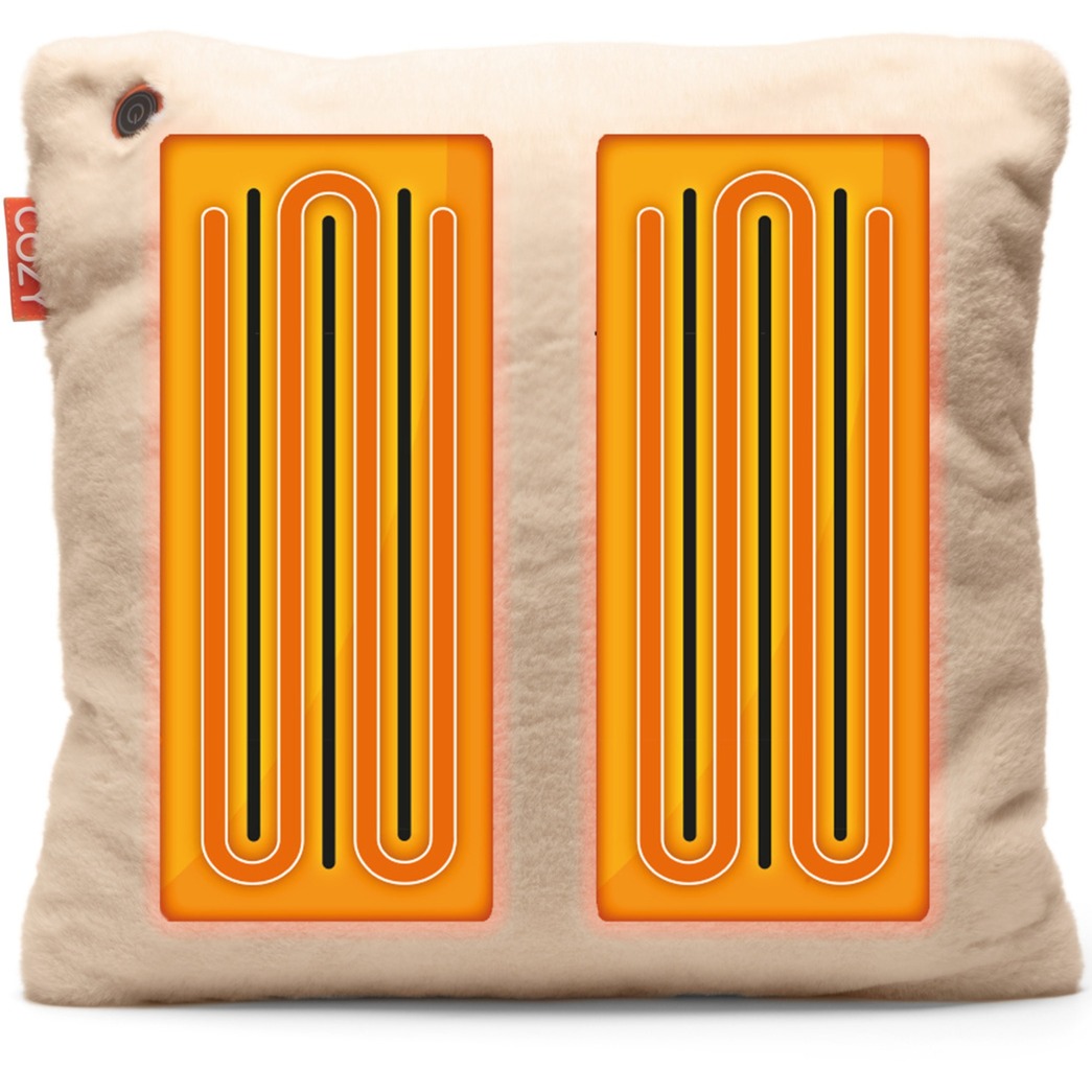 Gezellig Una Teddy 45 x 45 cm draadloos warmtekussen